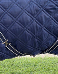 HILASON Western Horse Stable Turnout Blanket Quilted Blue