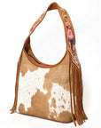 American Darling Hobo Hair On Genuine Leather women bag western handbag purse