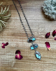 Golden hills necklace lariat