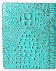 American Darling Portfolio Bag Hand Tooled Crocodile embossed Genuine Leather women bag western handbag purse - Everest Ranch