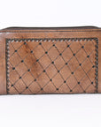 OHLAY WALLET Hand Tooled Genuine Leather women bag western handbag purse
