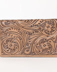 OHLAY WALLET Hand Tooled Genuine Leather women bag western handbag purse