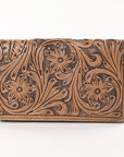 OHLAY WALLET Hand Tooled Genuine Leather women bag western handbag purse