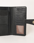 OHLAY WALLET Hand Tooled Genuine Leather women bag western handbag purse