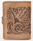 OHLAY WALLET Hand Tooled Genuine Leather women bag western handbag purse