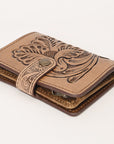 OHLAY WALLET Hand Tooled Genuine Leather women bag western handbag purse