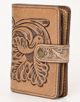 OHLAY WALLET Hand Tooled Genuine Leather women bag western handbag purse