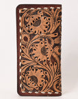 OHLAY WALLET Hand Tooled Genuine Leather women bag western handbag purse