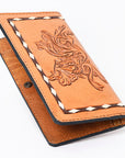 OHLAY WALLET Hand Tooled Genuine Leather women bag western handbag purse