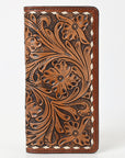OHLAY WALLET Hand Tooled Genuine Leather women bag western handbag purse