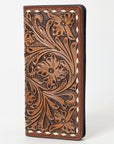 OHLAY WALLET Hand Tooled Genuine Leather women bag western handbag purse