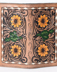 OHLAY WALLET Hand Tooled Genuine Leather women bag western handbag purse