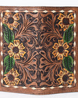 OHLAY WALLET Hand Tooled Genuine Leather women bag western handbag purse