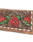 OHLAY WALLET Hand Tooled Genuine Leather women bag western handbag purse