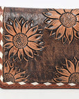 OHLAY WALLET Hand Tooled Genuine Leather women bag western handbag purse