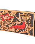 OHLAY WALLET Hand Tooled Genuine Leather women bag western handbag purse