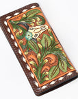 OHLAY WALLET Hand Tooled Genuine Leather women bag western handbag purse