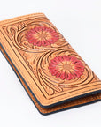 OHLAY WALLET Hand Tooled Genuine Leather women bag western handbag purse