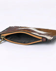 OHLAY SKBZ108B Coin Purse Hair-On Genuine Leather women bag western handbag purse