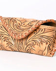 American Darling Sunglass Case Hand Tooled Genuine Leather Women Bag Western Handbag Purse
