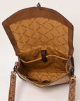 ADBG1210 American Darling Hand Tooled Genuine Leather Women Bag Western Handbag Purse