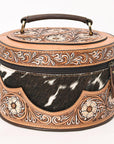 ADBGA416 American Darling Hand Tooled Hair On Genuine Leather Women Bag Western Handbag Purse