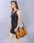 ADBG1215 American Darling Hair On Genuine Leather Women Bag Western Handbag Purse