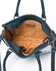 American Darling ADBG1217 Crocodile Embossed Genuine Leather Women Bag Western Handbag Purse