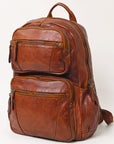 Spaghetti Western Swc414Cg Backpack Vintage Handmade Drum Dyed Genuine European Cowhide Leather Women Bag Western Handbag Purse