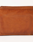 Spaghetti Western Swc463Cg Wallet Vintage Handmade Drum Dyed Genuine European Cowhide Leather Women Bag Western Handbag Purse