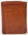 Spaghetti Western Swc464Cg Wallet Vintage Handmade Drum Dyed Genuine European Cowhide Leather Women Bag Western Handbag Purse