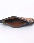 OHLAY KBG227 Coin Purse Hand Tooled Genuine Leather women bag western handbag purse