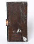 OHLAY KBG228 Coin Purse Hand Tooled Hair-On Genuine Leather women bag western handbag purse