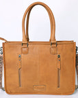 OHLAY KBG231 TOTE Hand Tooled Hair-on Genuine Leather women bag western handbag purse
