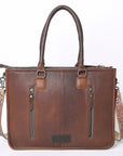 OHLAY KBG252 TOTE Hand Tooled Hair-on Genuine Leather women bag western handbag purse