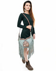 American Darling Cross Body I Hand Tooled Genuine Leather Women Bag Western Handbag Purse