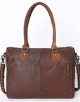 OHLAY KBG260 TOTE Embossed Hair-on Genuine Leather women bag western handbag purse