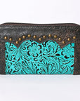 OHLAY SKBG276 Coin Purse Embossed Genuine Leather women bag western handbag purse