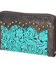 OHLAY SKBG276 Coin Purse Embossed Genuine Leather women bag western handbag purse