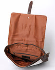 OHLAY KBG282 Backpack Hair-On Genuine Leather women bag western handbag purse