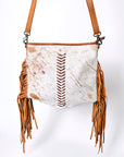 OHLAY LARGE CROSSBODY Hair-on Genuine Leather women bag western handbag purse