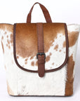 OHLAY KBG298 Backpack Hair-On Genuine Leather women bag western handbag purse