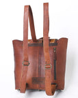 OHLAY KBG298 Backpack Hair-On Genuine Leather women bag western handbag purse