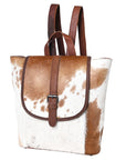 OHLAY KBG298 Backpack Hair-On Genuine Leather women bag western handbag purse
