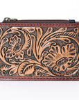 OHLAY KBG300 Coin Purse Hand Tooled Genuine Leather women bag western handbag purse