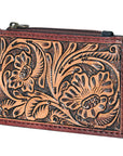 OHLAY KBG300 Coin Purse Hand Tooled Genuine Leather women bag western handbag purse