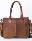 OHLAY KBG301 TOTE Embossed Hair-on Genuine Leather women bag western handbag purse