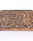 OHLAY KBG305 Coin Purse Hand Tooled Genuine Leather women bag western handbag purse