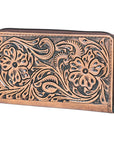 OHLAY KBG305 Coin Purse Hand Tooled Genuine Leather women bag western handbag purse