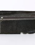OHLAY KBG306 Coin Purse Hand Tooled Hair-On Genuine Leather women bag western handbag purse